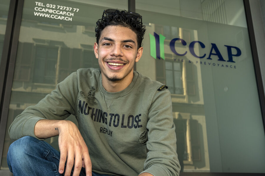 Loris entre en studio grâce à la CCAP