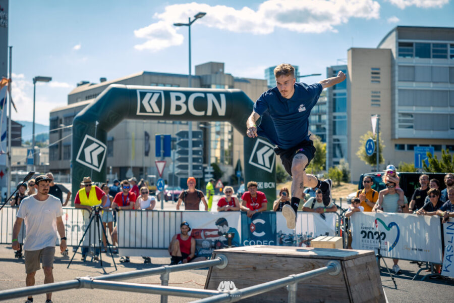 Du Parkour tout le week-end à Cernier