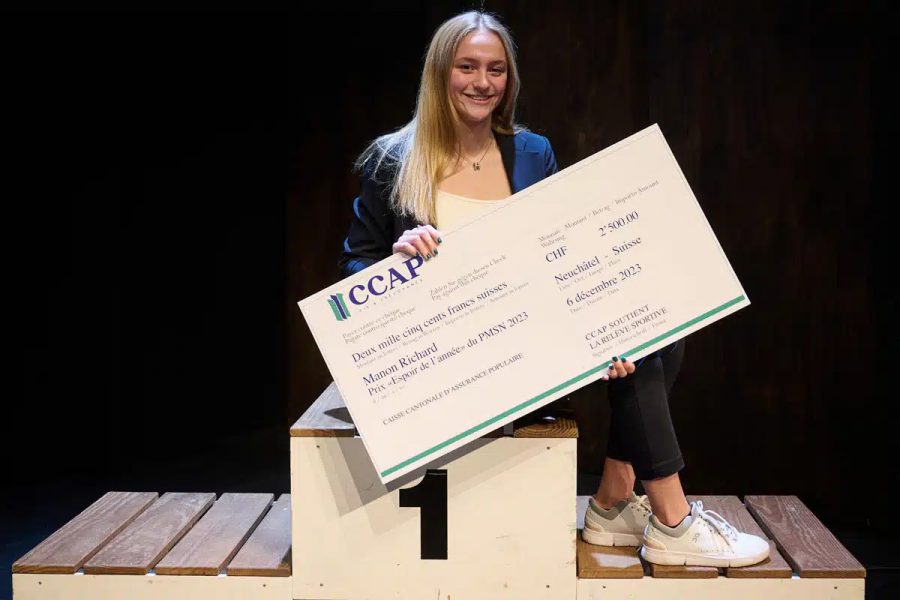 Remise du prix« Espoir de l’année »